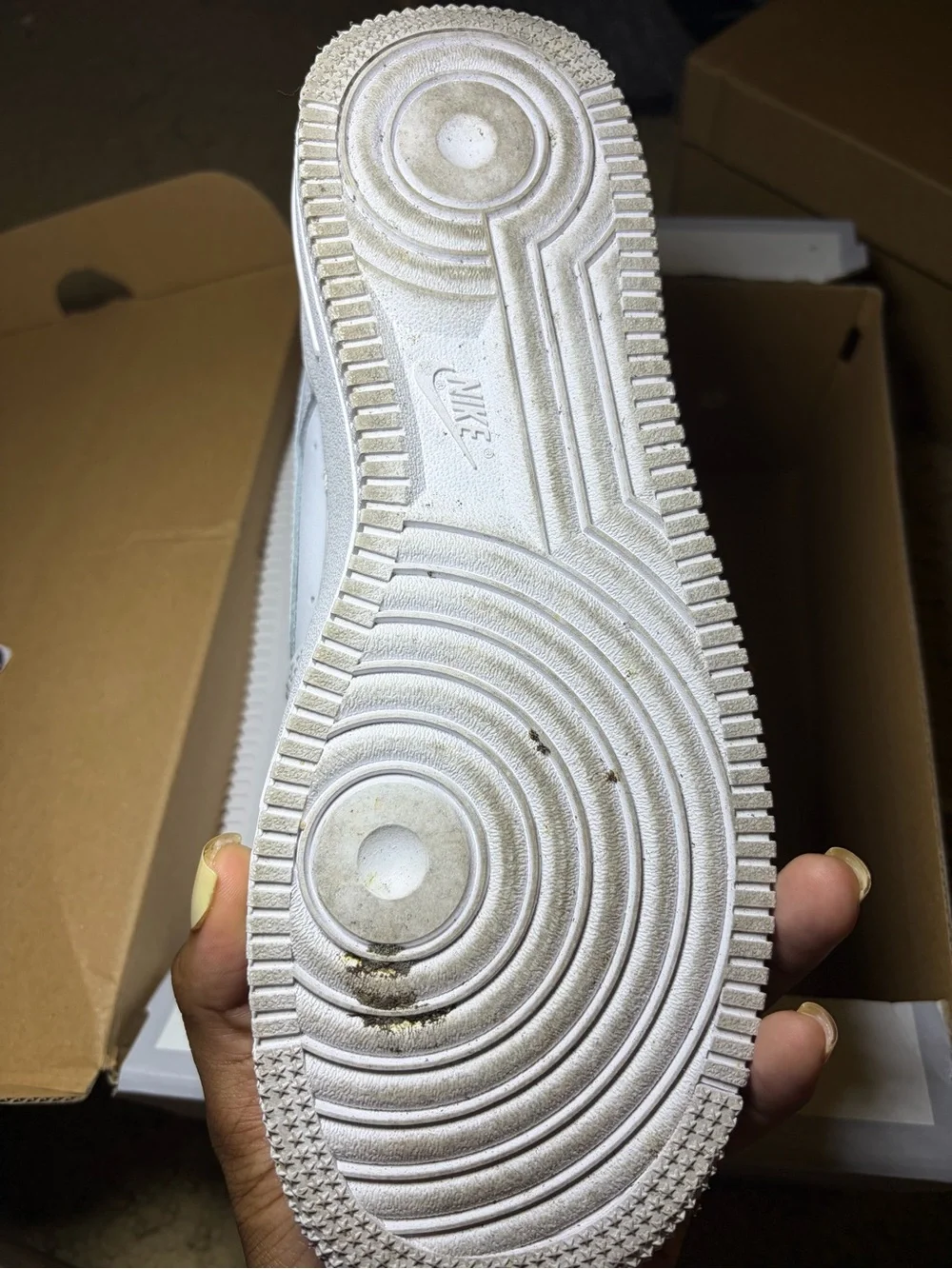 Nike Air Force 1 GS sneakers (Size 5.5)